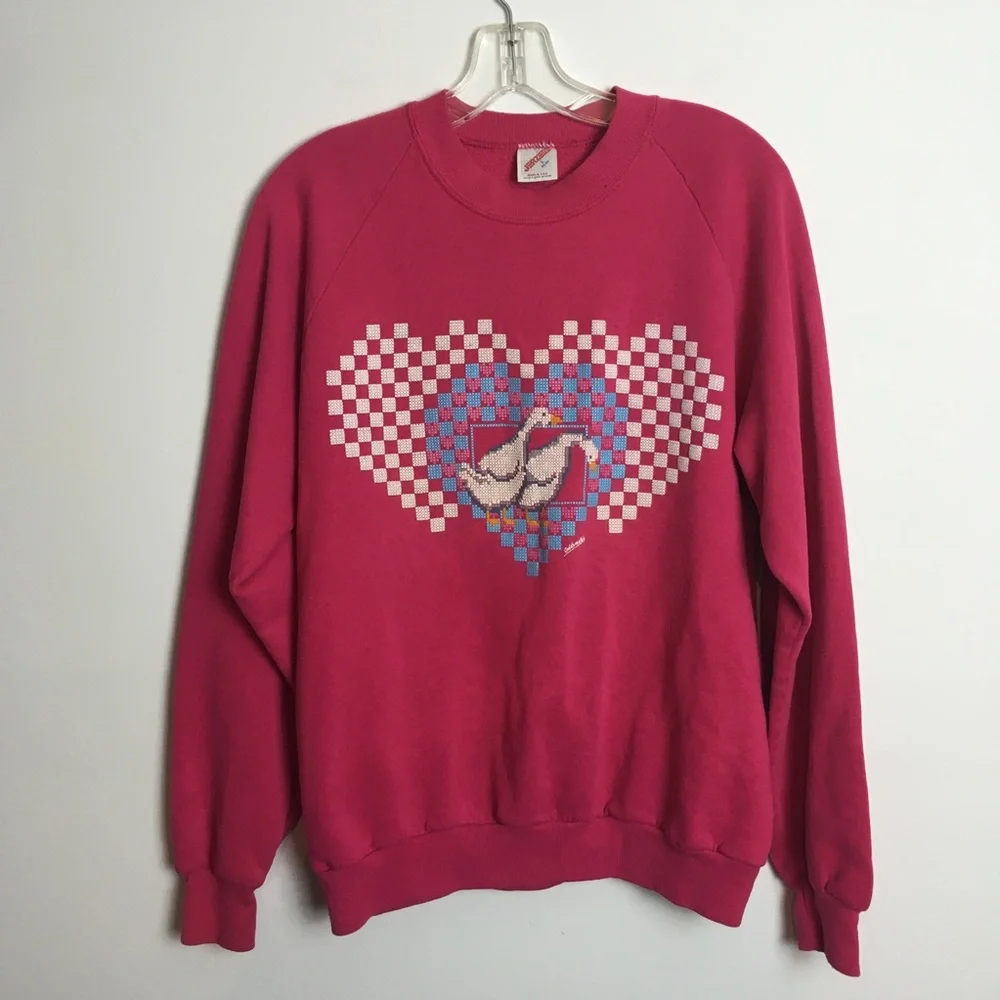 Vintage 80’s Goose Sweatshirt - Picture 1 of 4